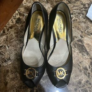 Michael Kors open toe wedges